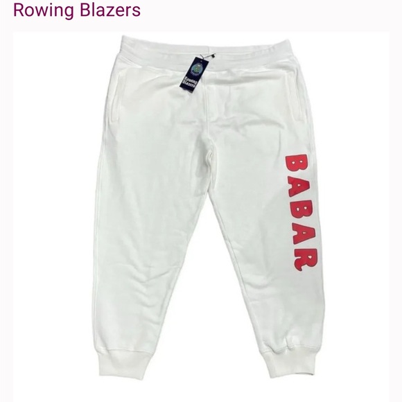 NWT Rowing Blazers x Babar The Elephant Sweatpants Unisex. - Picture 1 of 3